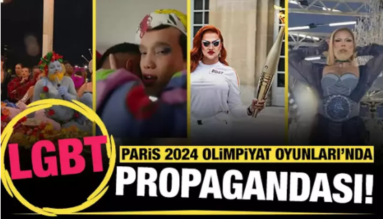 2024 Paris Olimpiyat oyunları açılış töreninde LGBT propagandası! 