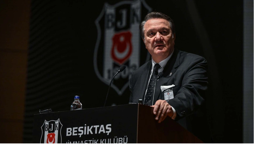 Beşiktaş'ta Hasan Arat başkanlığı bıraktı! Nedenini açıkladı.