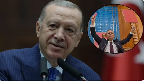 Cumhurbaşkanı Erdoğan'dan CHP'ye kırmızı kart             