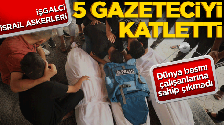 Dünya basını çalışanlarına sahip çıkmıyor        