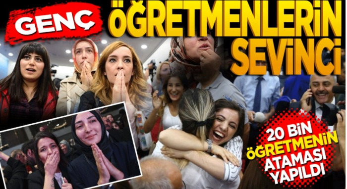 Genç öğretmenlerin sevinci! 20 bin öğretmen atama sonuçları açıklandı