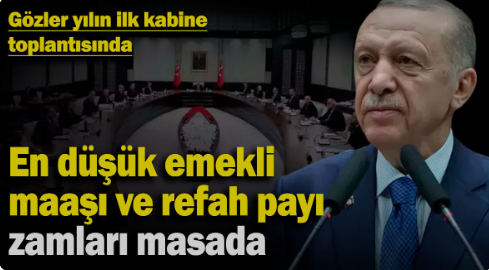 Kabine bugün Beştepe'de toplanacak             