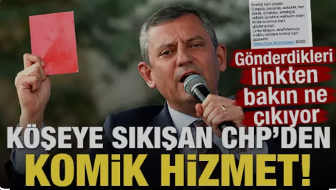 Birde böyle deneyin..CHP'den yeni adım ''Linke tıklayın''!           