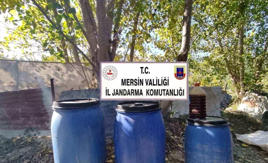 Mersin'de 510 Litre Sahte İçki Ele Geçirildi