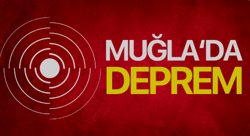 Muğla'da deprem!                                        