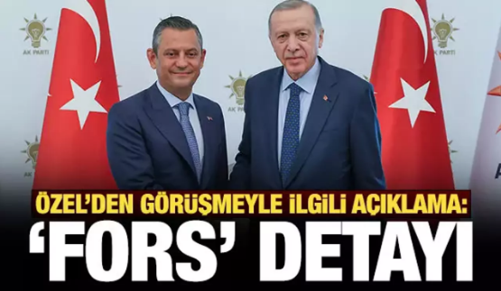 Özel: Erdoğan'ı Cumhurbaşkanlığı forslu bayrakla ağırlayacağım 