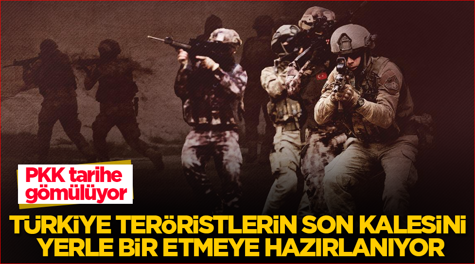 PKK tarihe gömülüyor! Türkiye teröristlerin son kalesini yerle bir etmeye hazırlanıyor