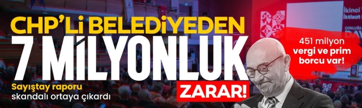 Sayıştay raporu skandalı ortaya çıkardı! 