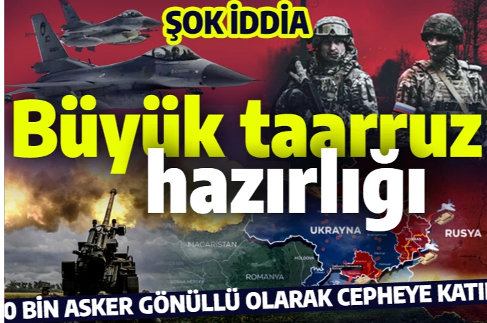 Şok iddia! 300.000 asker gönüllü olarak cepheye katıldı: Büyük taarruz hazırlığı