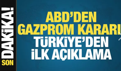 SON DAKİKA Bakan Bayraktar: ''ABD'nin Gazprom yaptırımları Türkiye'yi etkileyebilir