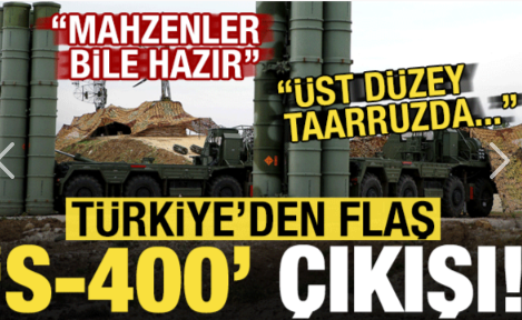 SON DAKİKA Türkiye'den 'S-400' çıkışı: Mahzenler dahil hazır, üst düzey taarruzda...